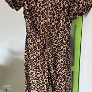 Lucy & Yak Leopard Jumpsuit